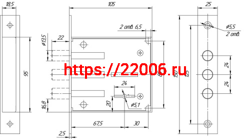 Замок Mettem (Меттэм) врезной сувальдный ЗВ8 802.0.0-14, 3 кл. фото 3 Замок Mettem (Меттэм) врезной сувальдный ЗВ8 802.0.0-14, 3 кл. фото 3