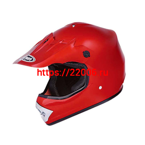 Мотошлем YM-210 KIDS красный  (L)