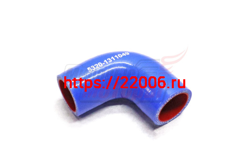 Патрубок расширит. бачка КАМАЗ, силикон.,синий,армир. L150мм,d31мм. (HH030) Патрубок расширит. бачка КАМАЗ, силикон.,синий,армир. L150мм,d31мм. (HH030)