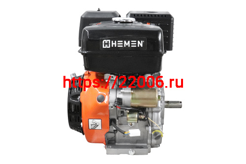 Двигатель HEMEN 21,0 л.с. с катушкой 15А180Вт 192F-3E (458 см3) электростартер, вал 25 мм фото 2 Двигатель HEMEN 21,0 л.с. с катушкой 15А180Вт 192F-3E (458 см3) электростартер, вал 25 мм фото 2