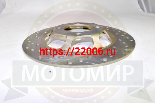 Диск тормозной передний (220х58х4) (отв: 4х55) Шторм фото 2