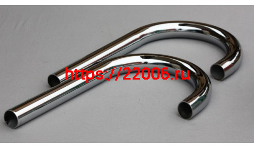 Трубы выхлопные Урал (2 в 2) КБ МТС-12099 нержавеющая сталь Трубы выхлопные Урал (2 в 2) КБ МТС-12099 нержавеющая сталь