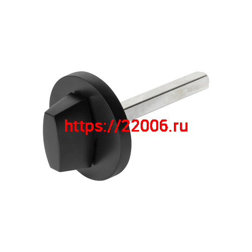 Ручка Fuaro (Фуаро) поворотная BKW8x75.R.RLR52 BL-24 черный