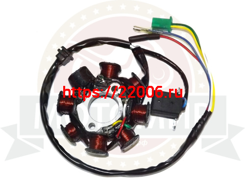 Зажигание 1P63QMK голое (без маховика) (статор 7+1 катушек) (17301-R02-A0) (НАБОР) фото 2 Зажигание 1P63QMK голое (без маховика) (статор 7+1 катушек) (17301-R02-A0) (НАБОР) фото 2