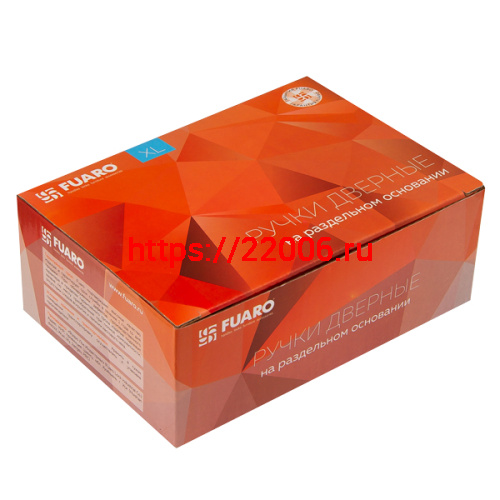 Ручка Fuaro (Фуаро) раздельная K.XL62.TOR (TOR XL) CP-8 хром фото 2