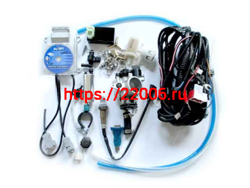 Инжектор для мотоцикла GN250 d-34 мм впускной закрытого типа (комплект для установки) Инжектор для мотоцикла GN250 d-34 мм впускной закрытого типа (комплект для установки)