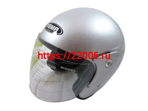 Мотошлем YM-612 серый (M) Мотошлем YM-612 серый (M)
