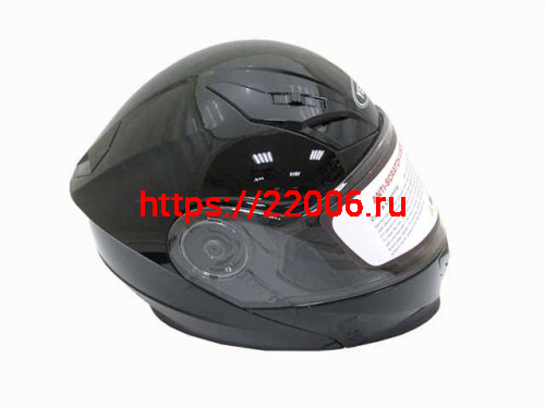 Мотошлем YM-927 черный (M) Мотошлем YM-927 черный (M)