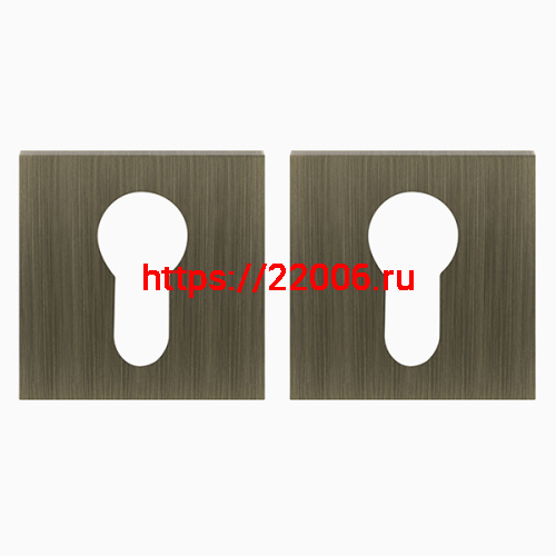 Накладка Fuaro (Фуаро) под цилиндр ET DM ABG-6 зеленая бронза