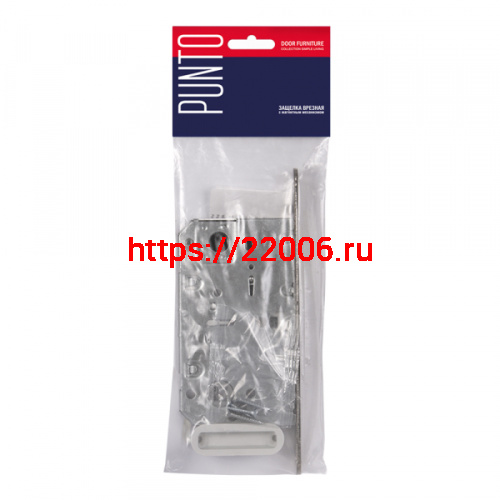 Защелка Punto (Пунто) врезная магнитная ML96WC-50 SSC (сатин.хром) фото 2 Защелка Punto (Пунто) врезная магнитная ML96WC-50 SSC (сатин.хром) фото 2