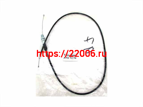 Трос газа 4Т (L-885+110мм) KAYO T2,T4 прямой Трос газа 4Т (L-885+110мм) KAYO T2,T4 прямой