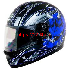 Мотошлем THH TS-38 №5 black/blue (M) Мотошлем THH TS-38 №5 black/blue (M)