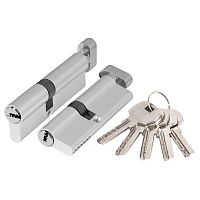 Цилиндровый Ajax (Аякс) механизм (AX202/90) AX2002Knob90 (45+10+35) CP хром с вертушкой