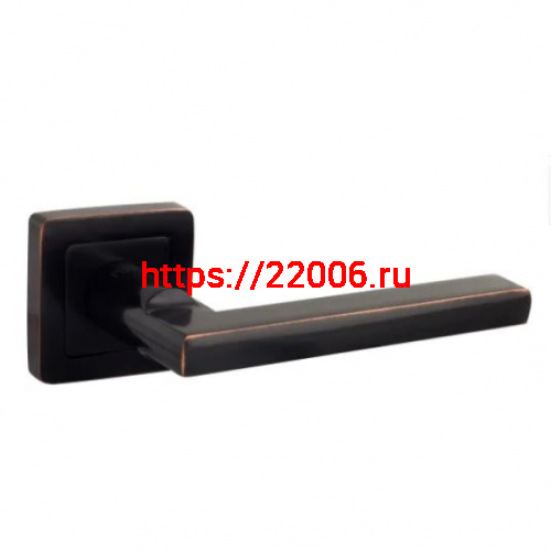 Ручка Punto (Пунто) раздельная PLUTON QR/HD ABL-28 темная медь фото 3