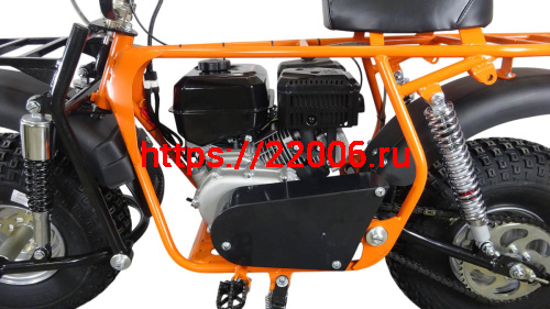 Мотоцикл СКАУТ САФАРИ 3L-10  BIGFOOT (ФАРА, перед и зад подвес., KP270, руч.старт, диск торм) фото 5