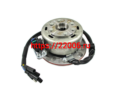 Магнето(статор+ротор генератора) YX150 (6 катушек) Магнето(статор+ротор генератора) YX150 (6 катушек)