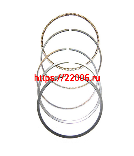 Кольца поршневые 4Т 161QMK Скутер RZR (масл.охл) D61 Кольца поршневые 4Т 161QMK Скутер RZR (масл.охл) D61