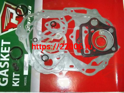 Набор прокладок двигателя Альфа Дельта Zodiak 47 мм 70/90сс (полный) (НАБОР)