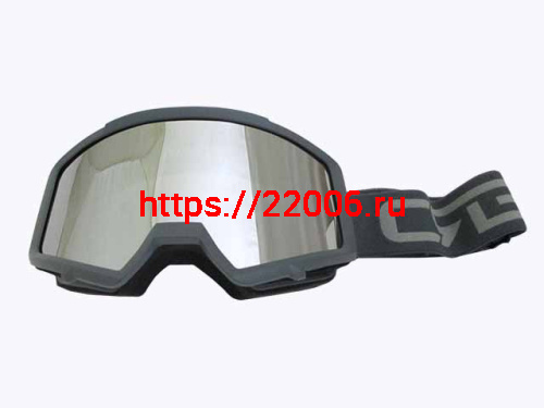 Очки YH-188B оправа серая матовая, линза серая зеркальная Очки YH-188B оправа серая матовая, линза серая зеркальная