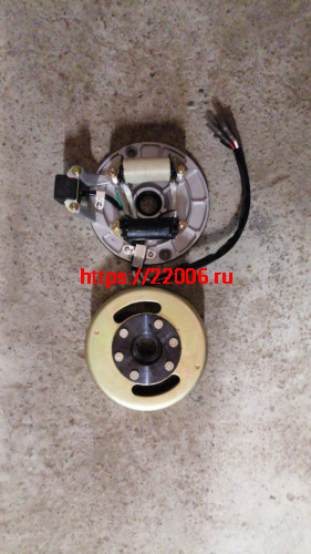 Магнето(статор+ротор генератора) TTR-125 (2 катушки) 154FMI Магнето(статор+ротор генератора) TTR-125 (2 катушки) 154FMI