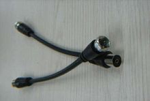 F-штекер - ТВ-гнездо кабель-хвост