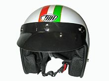 Мотошлем THH T-380 №8 white/green (XS)