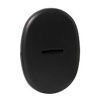 Накладка Fuaro (Фуаро) на сувальдный замок ESC.S-auto.ECO/OV.477 (ESC 477 eco) с авт. шторками BL черный