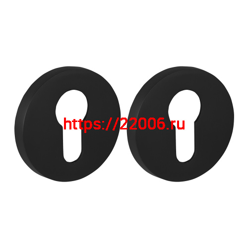 Накладка Fuaro (Фуаро) на цилиндр ET.R.SLR52 BL-24 черный Накладка Fuaro (Фуаро) на цилиндр ET.R.SLR52 BL-24 черный