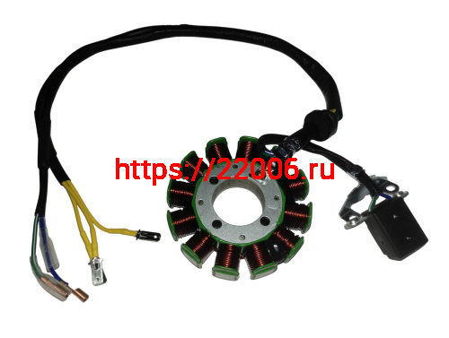 Зажигание NB300  ZS (174MN-5) голое (без маховика) (статор) 12 катушек (100205047-0024)