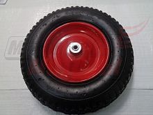 Колесо тачки садовой 8" 4,00-8" (под ось 12мм) ступица, подшипник, камера