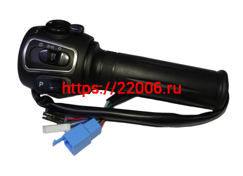 Ручка газа электро скутер М6 (L1060200451) фото 2