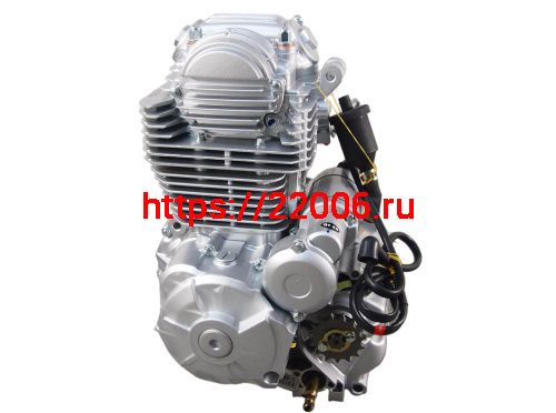 Двигатель 4т. 250 см3 172FMМ (-5)  ZONGSHEN (PR250) (баланс вал.) 5МКПП, кик+электростартер