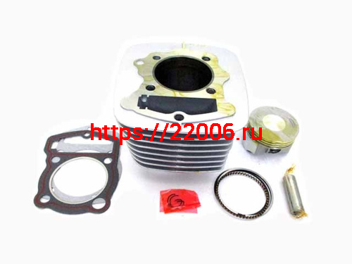 Цилиндро-поршневая группа СВ TTR250cc d-65.5мм h-108 мм pin-15мм возд. охлаж.тефлон.покрытие серая Цилиндро-поршневая группа СВ TTR250cc d-65.5мм h-108 мм pin-15мм возд. охлаж.тефлон.покрытие серая