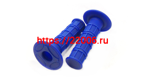 Грипсы цветные 22/24мм Синие (L/R)