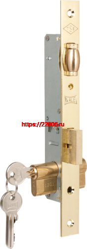 Замок Kale kilit (Кале килит) врезной цилиндровый узкопроф.155 (20 mm) (латунь) 3 кл. Замок Kale kilit (Кале килит) врезной цилиндровый узкопроф.155 (20 mm) (латунь) 3 кл.