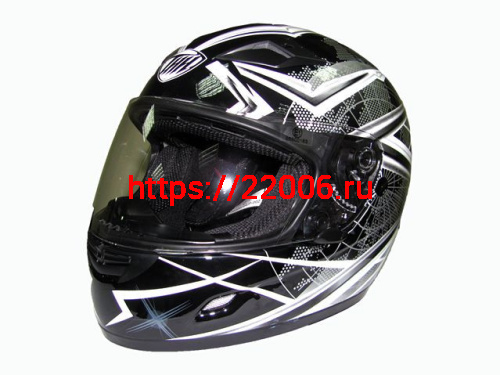 Мотошлем THH TS-39 №10 black/silver (L) Мотошлем THH TS-39 №10 black/silver (L)