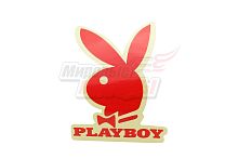 Наклейка логотипа "Playboy" (11х7)