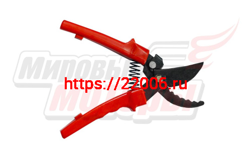 Секатор садовый СПЗ-220 с зубом, красные пласт.ручки Секатор садовый СПЗ-220 с зубом, красные пласт.ручки