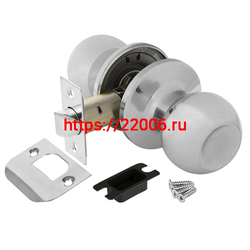 Ручка Ajax (Аякс) защелка DK682 CP-PS (6082 CP-P) (без фик.) хром Ручка Ajax (Аякс) защелка DK682 CP-PS (6082 CP-P) (без фик.) хром