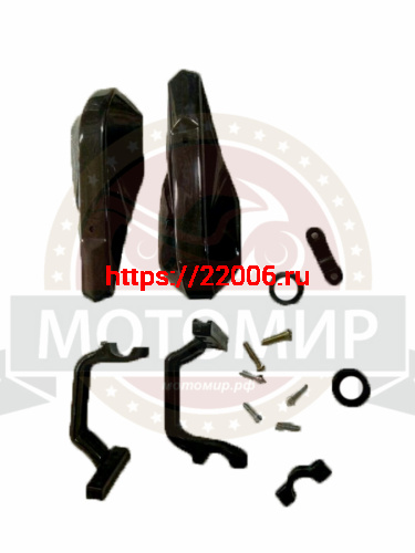 Защита рук CTG-3 пластик (универсальная, крепеж универсальный, средняя, типа АТВ) Защита рук CTG-3 пластик (универсальная, крепеж универсальный, средняя, типа АТВ)