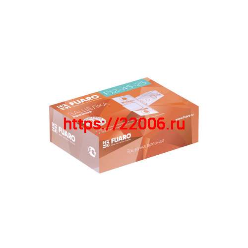 Защелка Fuaro (Фуаро) врезная PLASTP12-45-25 (P12-45) AC медь фото 2