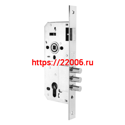 Корпус Fuaro (Фуаро) врезного замка с защёлкой DD900/C-45.85.3MR (900 3MR/CP W/B) CP хром