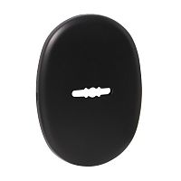 Накладка Fuaro (Фуаро) на сувальдный замок ESC.S.ECO/OV.475 (ESC 475 eco) BL черный