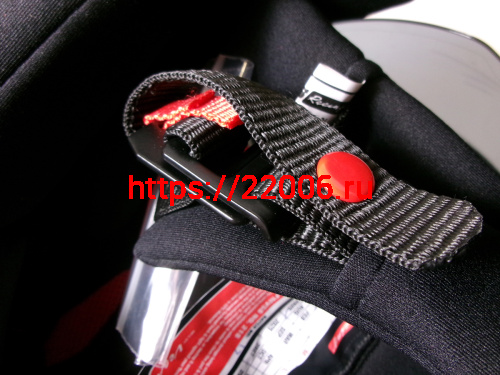 Шлем TVS RACING (Индия) STREET D/V NAVY BLUE RED размер M, + пинлок в комплекте, очки фото 8