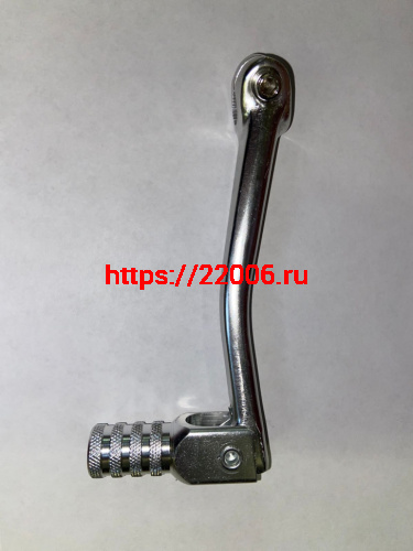 Рычаг (ножка) переключения передач KAYO 250 Т2 откидная хром Рычаг (ножка) переключения передач KAYO 250 Т2 откидная хром