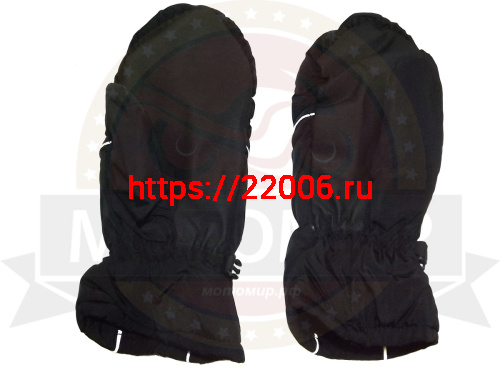 Варежки WINTER 04, лыжи\снегоход фото 2