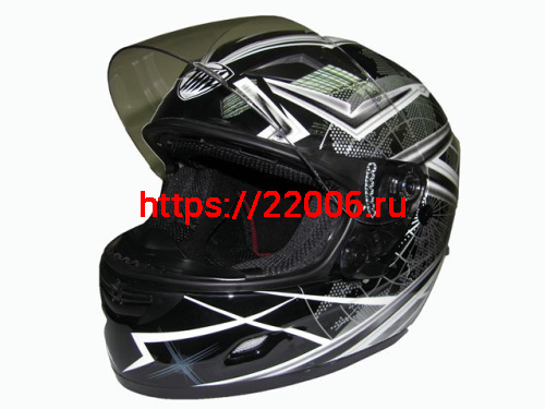 Мотошлем THH TS-39 №10 black/silver (M) Мотошлем THH TS-39 №10 black/silver (M)