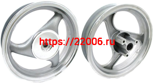 Диск колеса передний 2.50-12 50-80 сс дисковый тормоз Диск колеса передний 2.50-12 50-80 сс дисковый тормоз