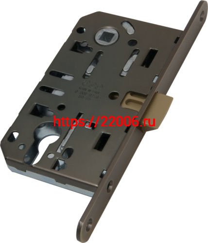 Корпус замка AGB (АГБ) под цил. MEDIANA EVOLUTION B01103.50.12.567 с отв. планкой B01000.13 (ант бронза) фото 3
