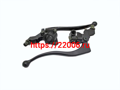 Рычаги сцепления и тормоза Forester-200/Yamaha YBR125 с креплением под зеркало М10 Рычаги сцепления и тормоза Forester-200/Yamaha YBR125 с креплением под зеркало М10